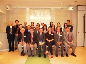 Alumni at Japanese event November 2010