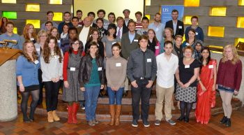 Scholarships reception 2013 group photo