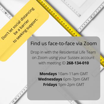 Residential Life - Virtual Drop-In Hours