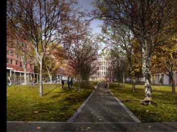 Impression of new Pavilion Library space