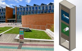 New accessible commercial signage