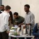 Students networking at one of the Spirit of Sussex events