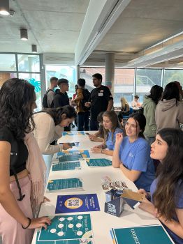 Student ambassadors at Business School Welcome Week