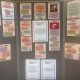 Display from library featuring a range of posters about neurodivergence