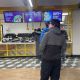 Students queueing up for breakfast in Eat Central