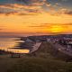 A view of Saltdean at sunset