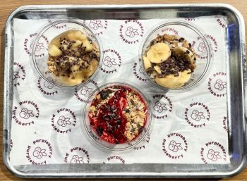 Purpleberry breakfast bowls
