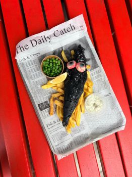 Halloween Fish and Chips