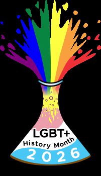 LGBTQ+ History Month 2026 logo