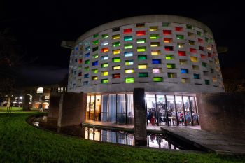 Meeting House at Dusk