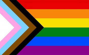 The pride flag as described below