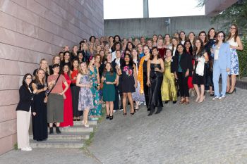 Attendees of the Thrive With Mentoring annual conference in Switzerland