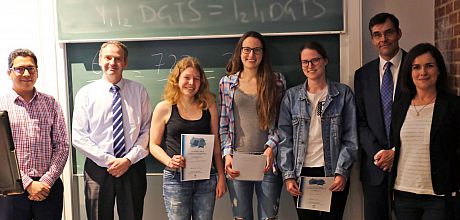 Left to right: Mo Moeini, Hans van der Heijden, Elodie Muchembled, Julia Szamely, Anna Szamely, Steve McGuire, Claire Tingsager