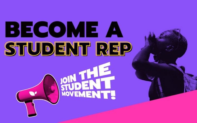 Become a student rep. Join the student Movement!